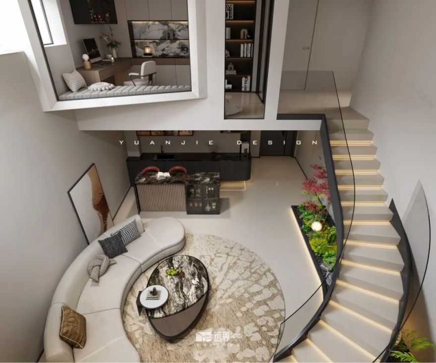 中洲锦城湖岸300㎡ X栖于光影丨中国成都丨C&D house工作室-19