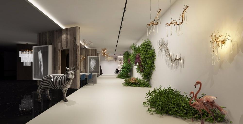 
广州星光广场灯具展厅 -14