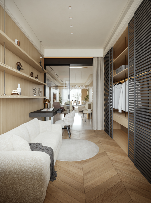 P.W.璞物设计新作|苏河湾壹号品意式轻奢-31