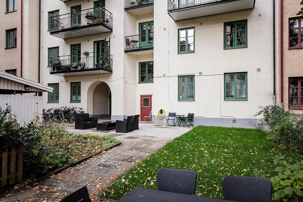 哥德堡 37 平米小公寓的巧妙分区设计-27