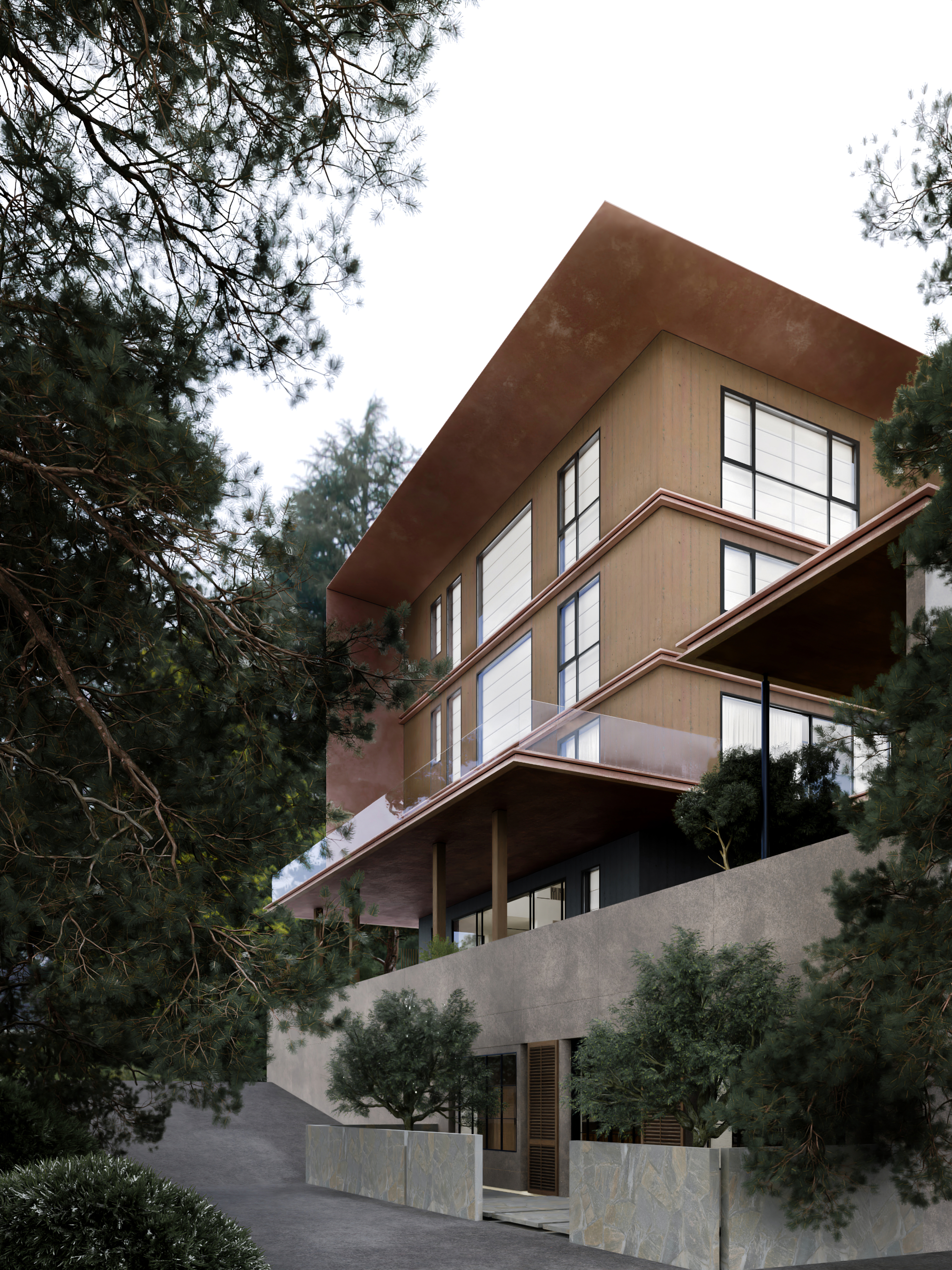 现代庭院·自然暖意-3