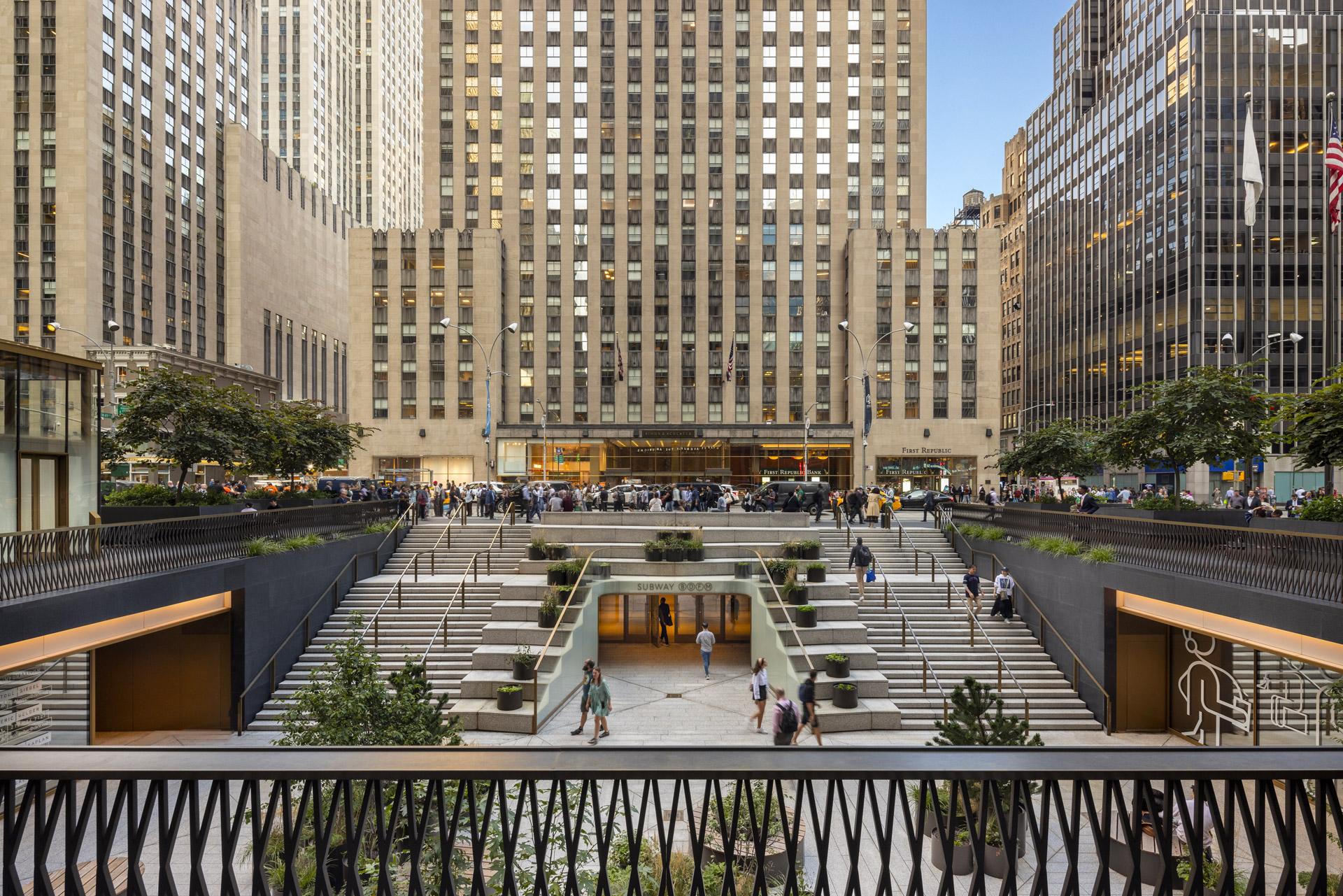 1221 Avenue of the Americas public plaza - ACPV ARCHITECTS-3