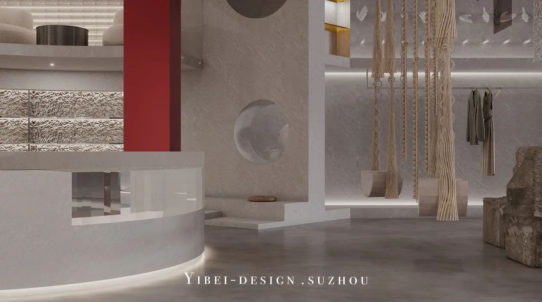 纯粹的红 · 后现代未来主义空间设计丨中国苏州丨一贝设计-10