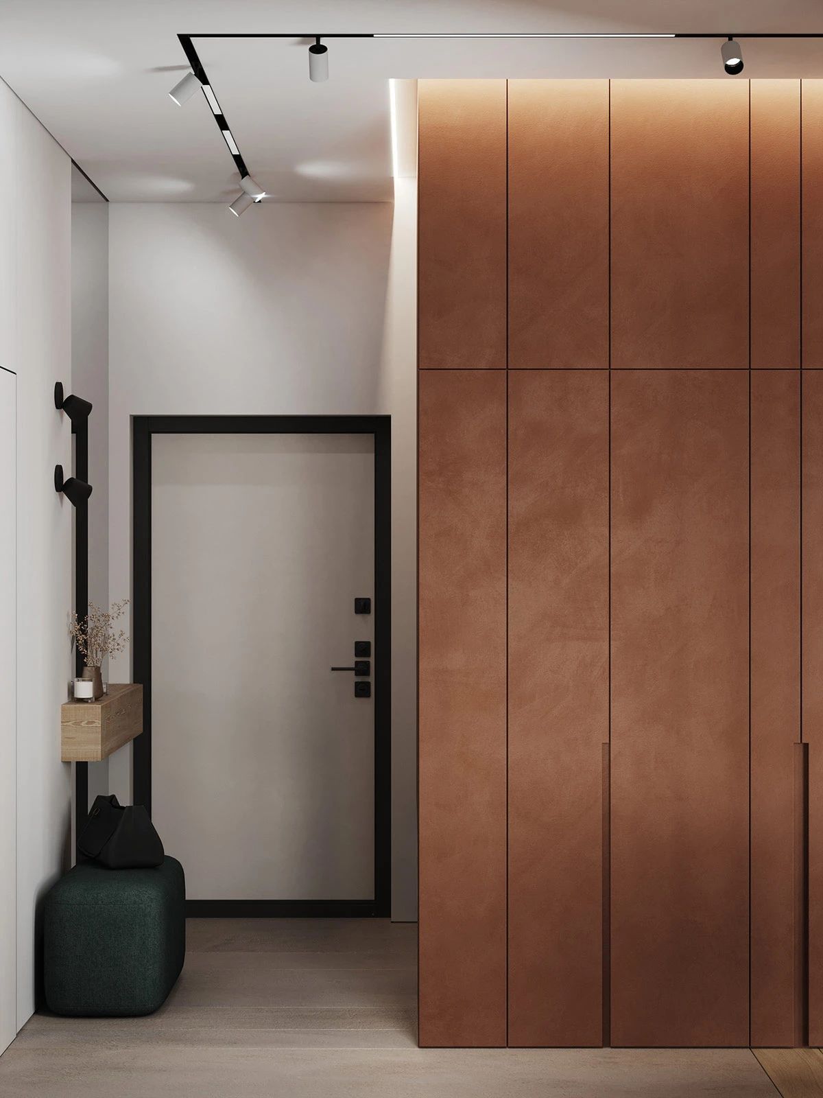 简约之美 · Екатерина Кузнецова 的一居室公寓设计丨Simple Form Interiors-30