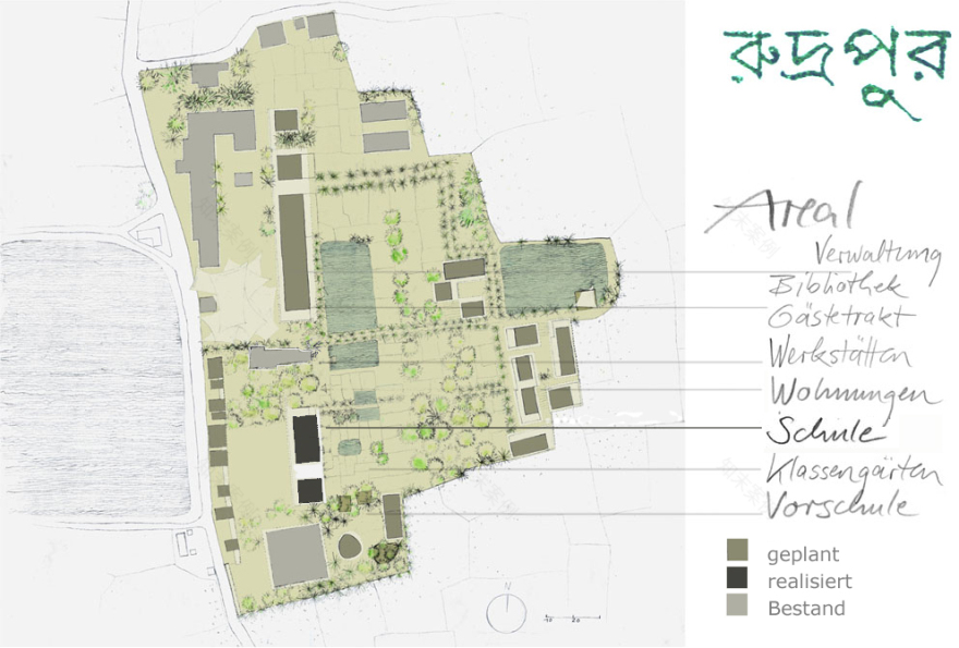 孟加拉国的现代教育培训学院,手工打造的传统学校 / Studio Anna Heringer-68