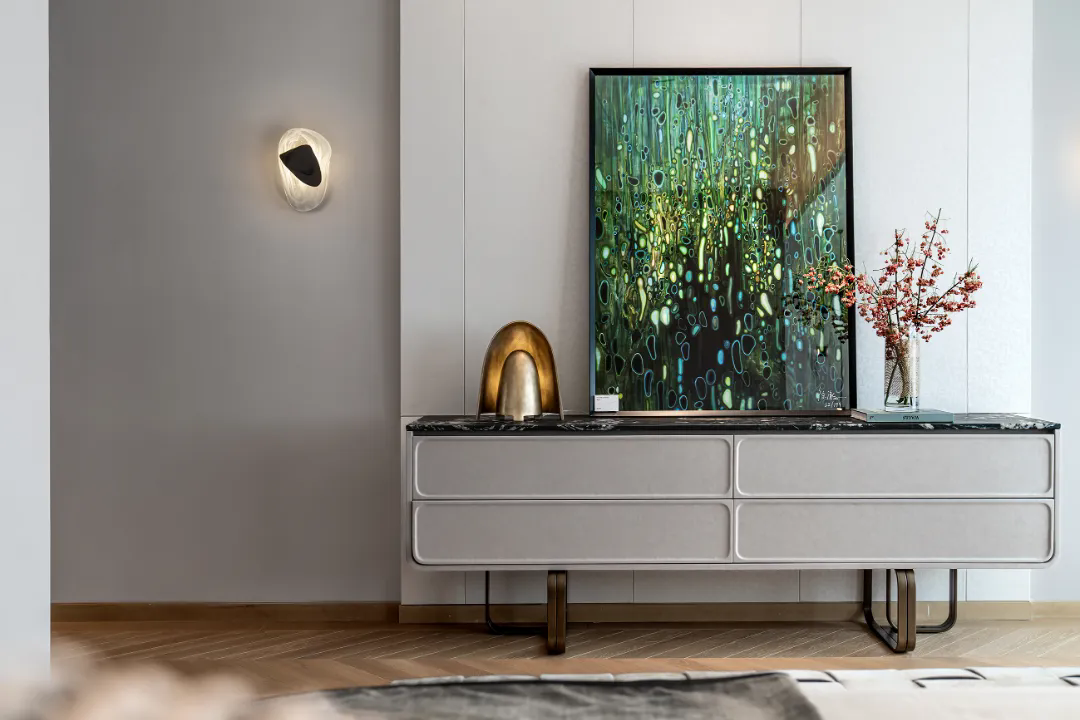 393㎡轻奢大平层，好魔性的家！-14