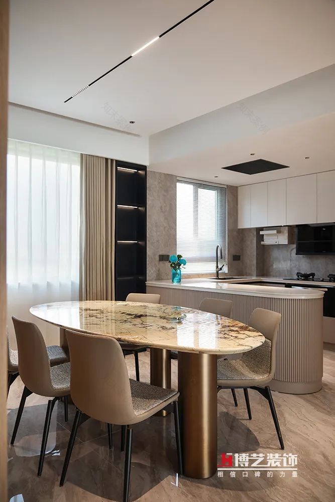 嘉禾金茂府现代简约风设计丨博艺装饰-29
