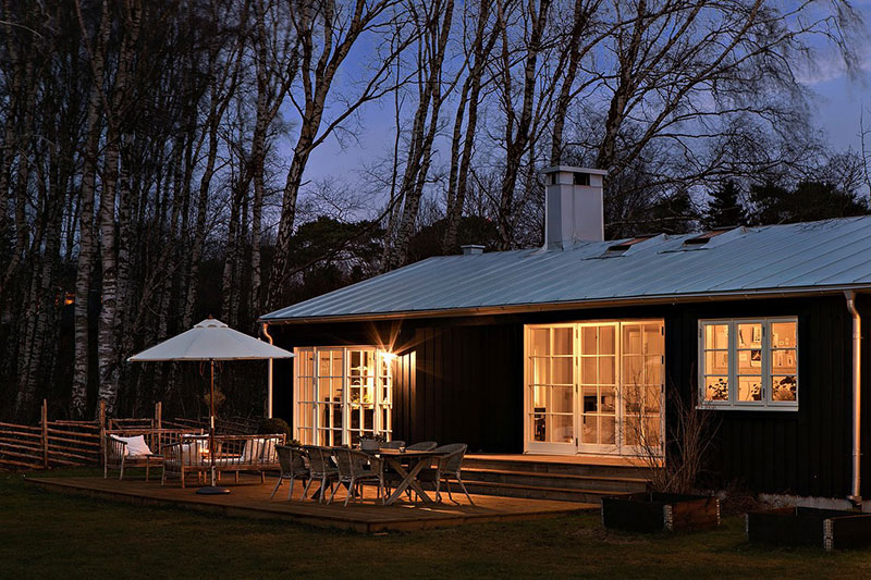 瑞典简约乡村小屋，经济实惠的舒适空间-1