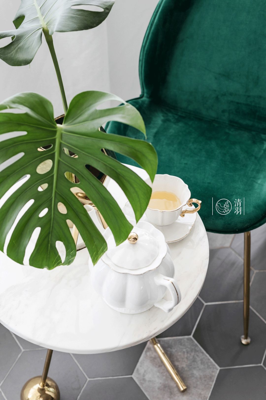 清羽设计打造精致复古布梵良品家居-15