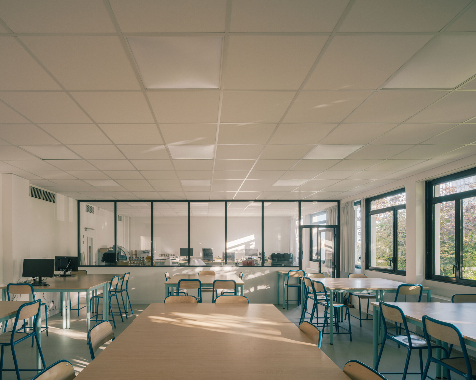 Gonesse中学食堂丨法国丨MARS Architectes-24