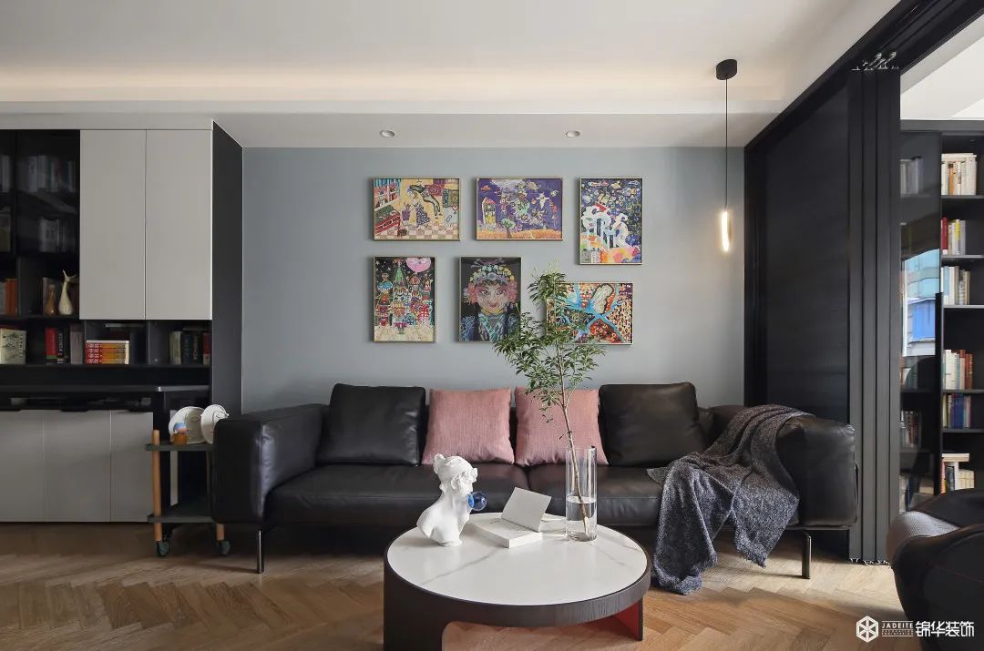 二胎家庭的 128㎡空间极致利用丨锦华装饰-23