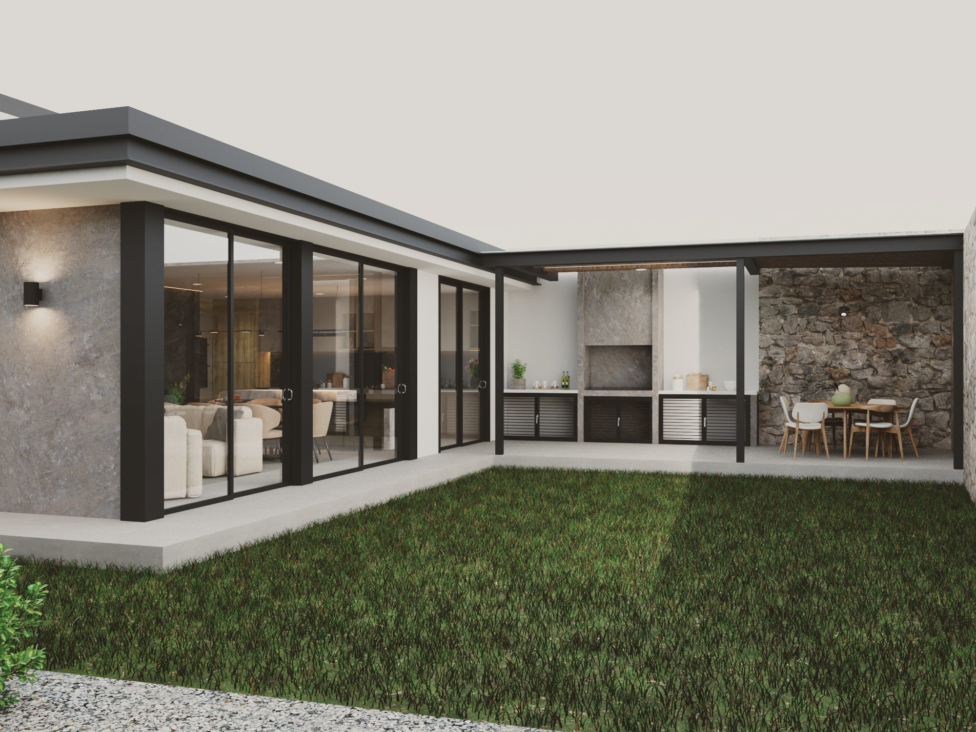 VIVIENDA G  B独栋住宅建筑与室内设计项目-0