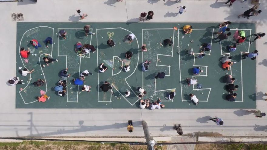 空间中的排版:一波“文字+景观”案例-101