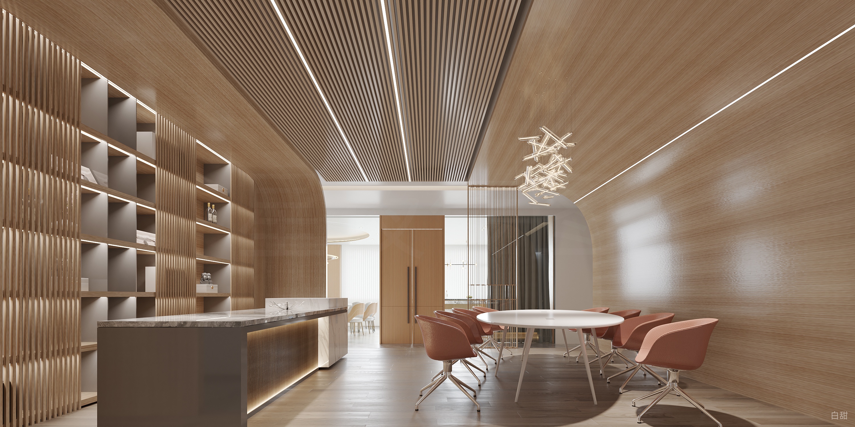 一隅静谧，办公空间的诗意叙事-5