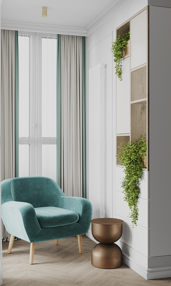 萨马拉市71平米城市公寓更新项目丨俄罗斯萨马拉丨维多利亚·叶罗希娜（Виктория Ерохина）-11