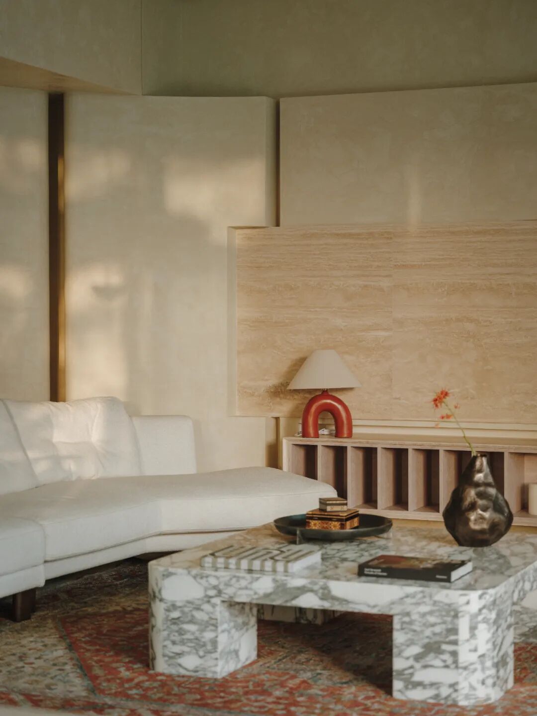 阿联酋迪拜650㎡滨海别墅丨楼房花朵设计-49