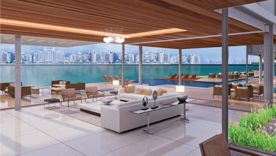 迪拜棕榈朱美拉社区别墅设计-13