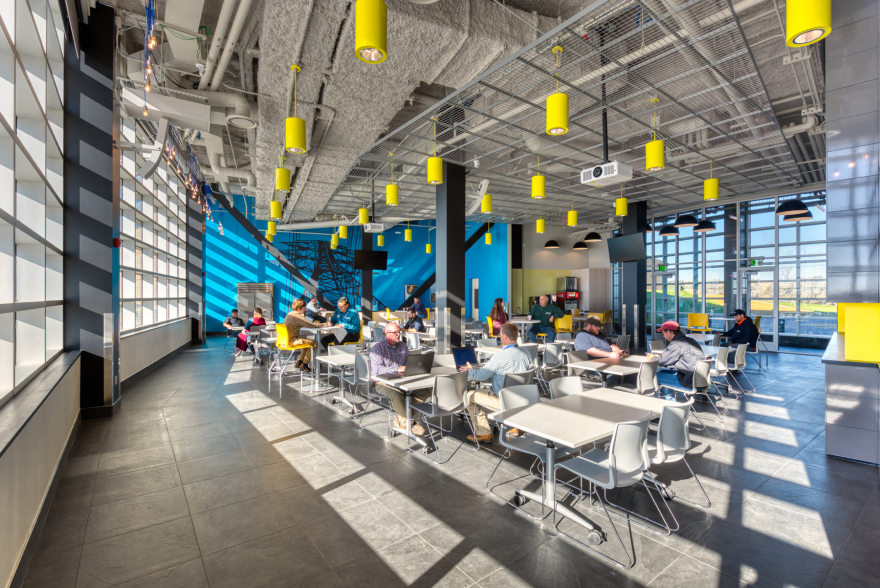 北达科他州威尔逊石油繁荣中心的 MWEC 办公楼-14