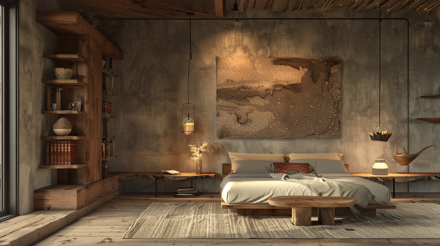 侘寂（Wabi-sabi ）风格的室内设计-57