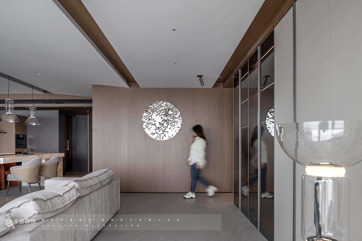 招商云邸 135 平质感现代风丨中国重庆丨琢信装饰-14