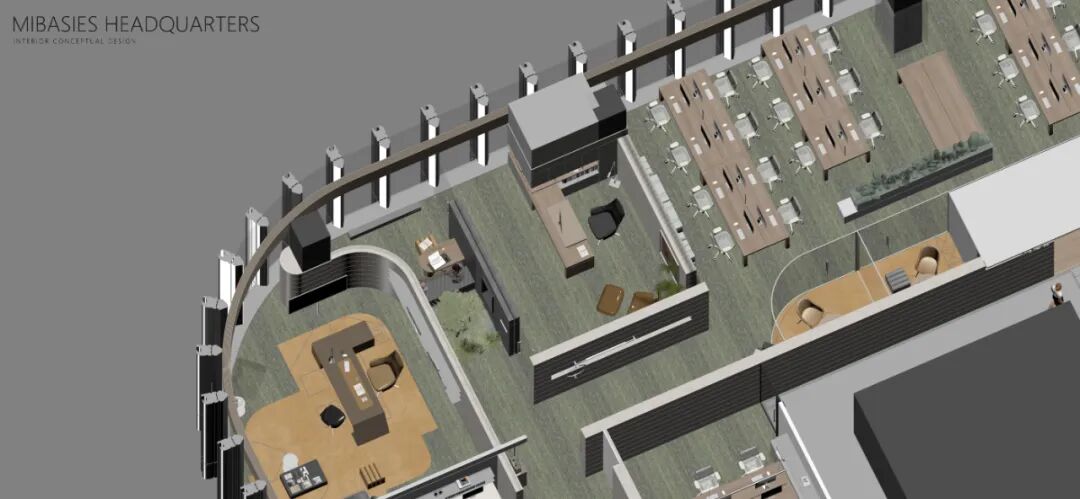 301新作 ｜总部办公室内设计丨中国广州丨301设计研究所-43