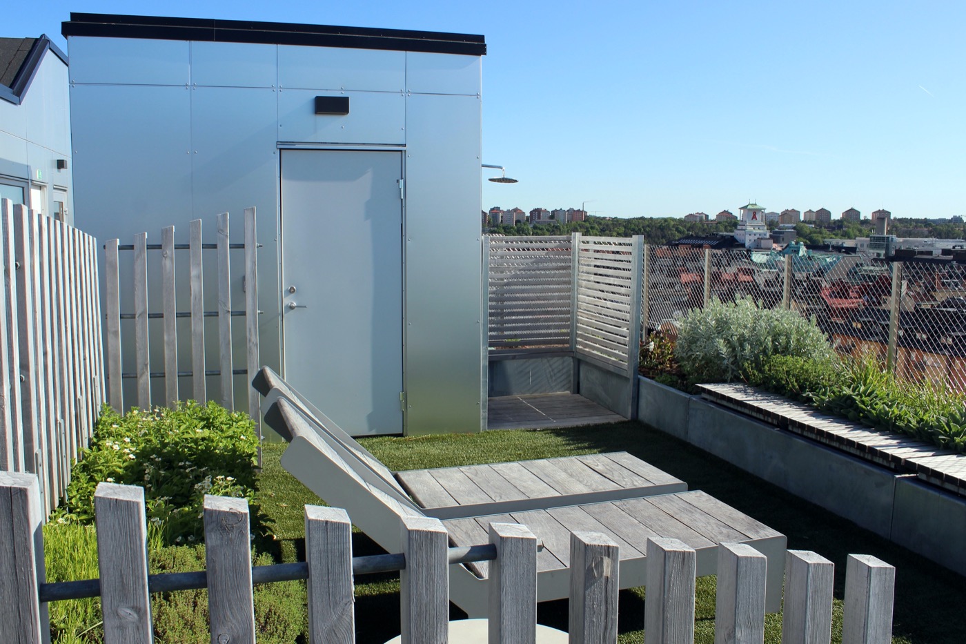 绿色屋顶花园丨Axeloth Arkitekter-7