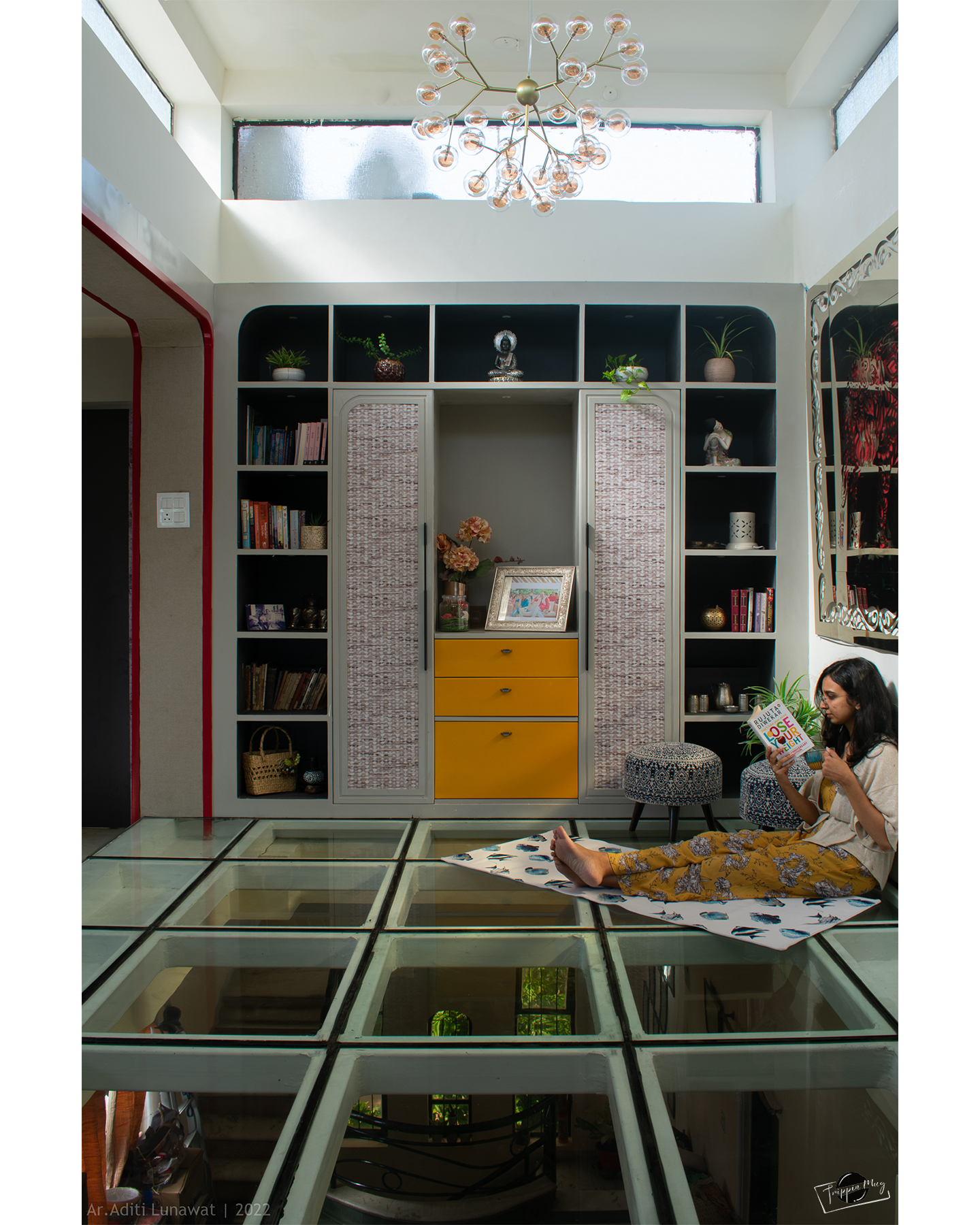 休闲室丨IndiaJabalpur丨Ar. Aditi Lunavat-4