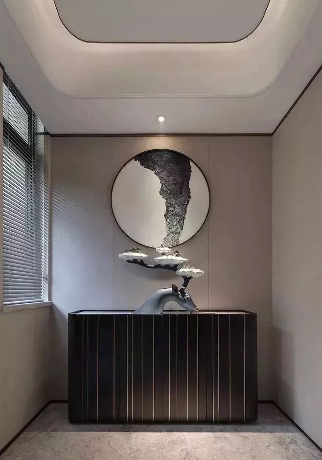 新中式玄关设计,打造雅致生活艺术-29