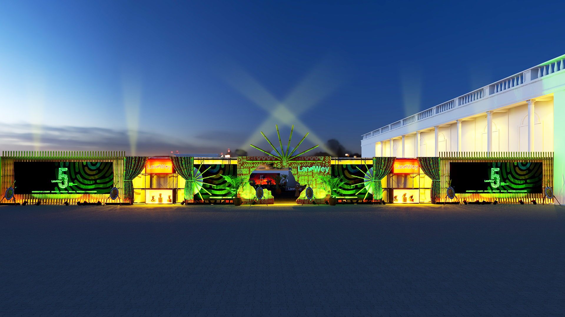 AFRICAN THEMED COCKTAIL PARTY-1