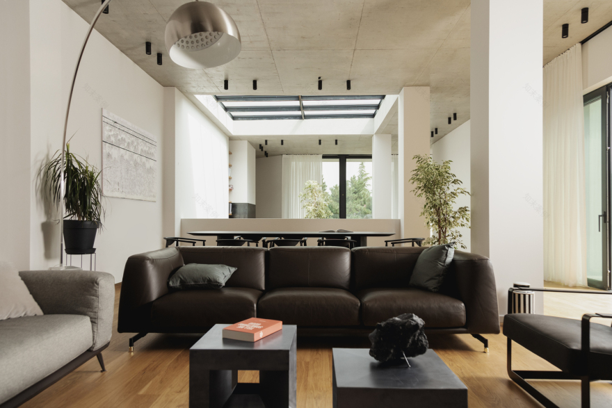 绿意环绕的别墅建筑丨美国丨TIMM Architecture-11