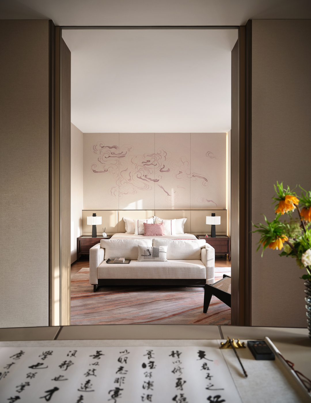 银杏汇湘湖天境 新中式挑空别墅丨中国杭州丨H.N.LIN空间美学馆-121