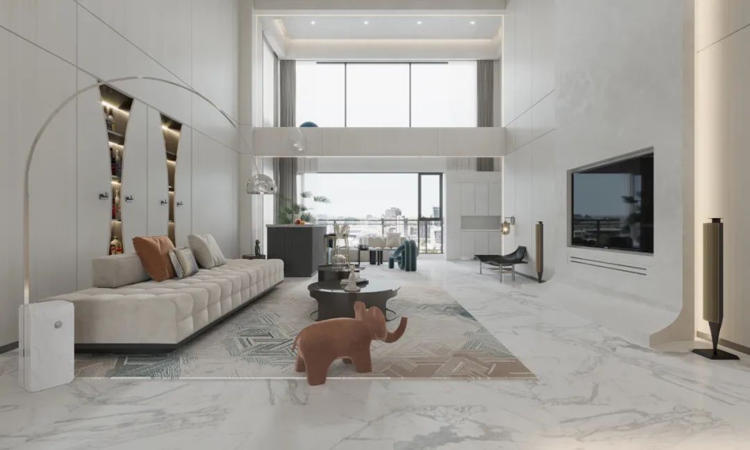 入画 · 揭阳东方首府顶层复式设计丨中国揭阳丨立和建筑设计-19