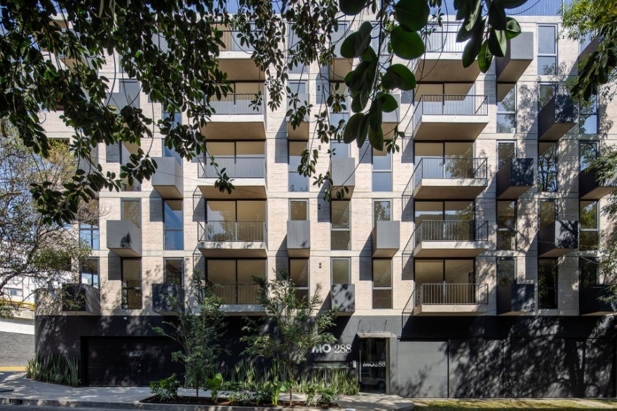 墨西哥六层公寓楼 MO288丨墨西哥墨西哥城丨HGR Arquitectos-14