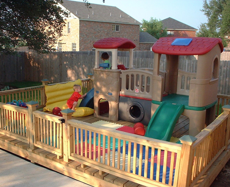 住宅后院儿童游乐场打造-35