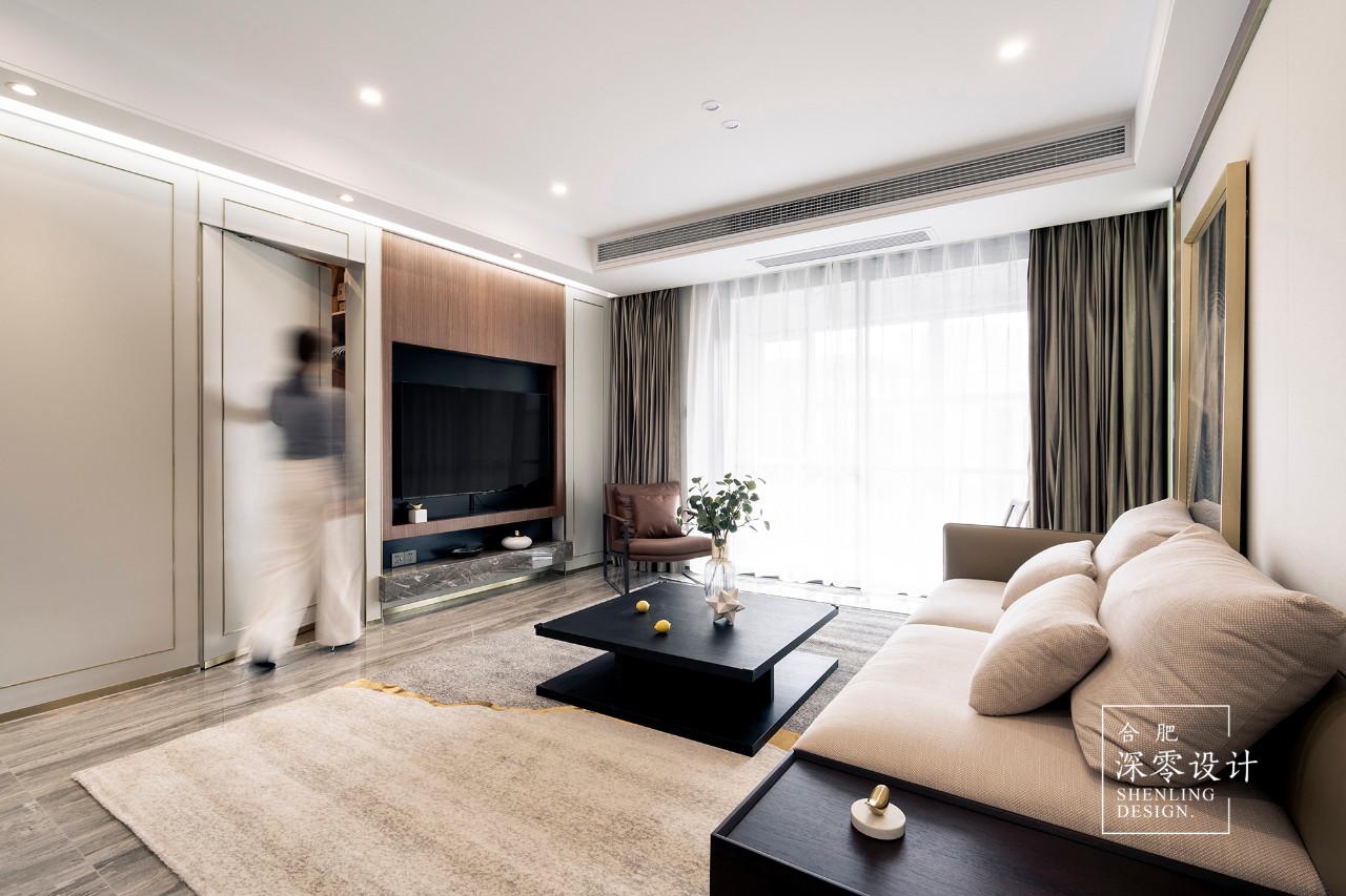 合肥深零设计·现代简中家装设计案例-47
