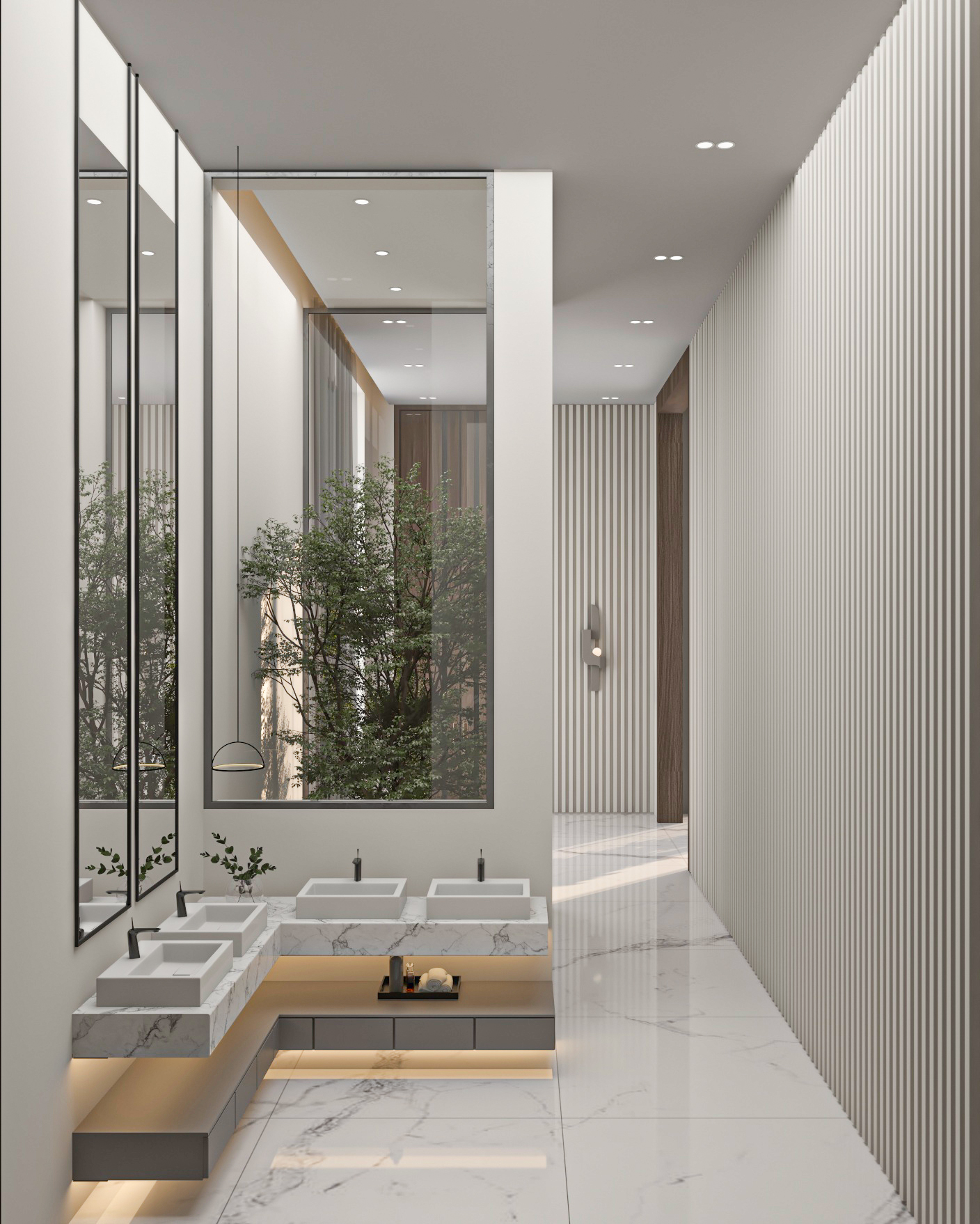 Magles, Corridor And Bathroom-6