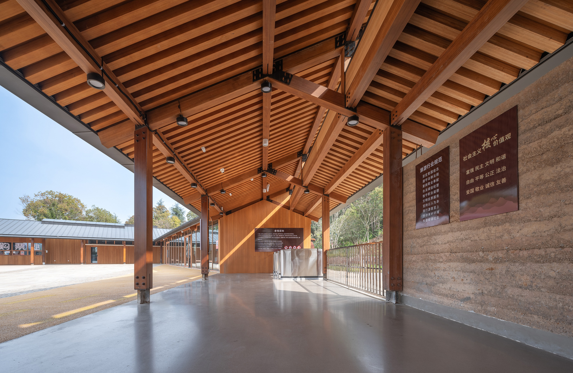 唐山猿人洞景区附属设施丨中国南京丨AESEU建筑科技与艺术工作室-22