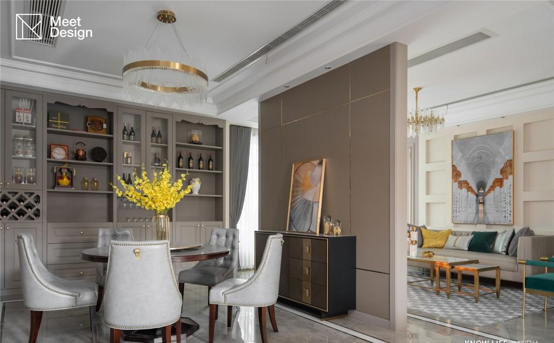 美式轻奢别墅设计,优雅精致生活空间-15