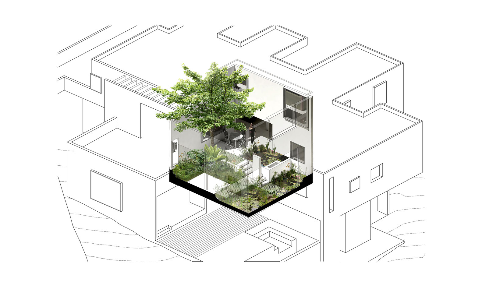哥伦比亚麦德林绿色花园住宅-57