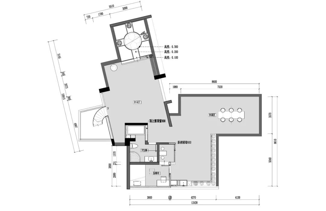 广州东风广场 · 现代简约复式住宅的破茧成蝶丨中国广州丨华浔品味装饰集团-84