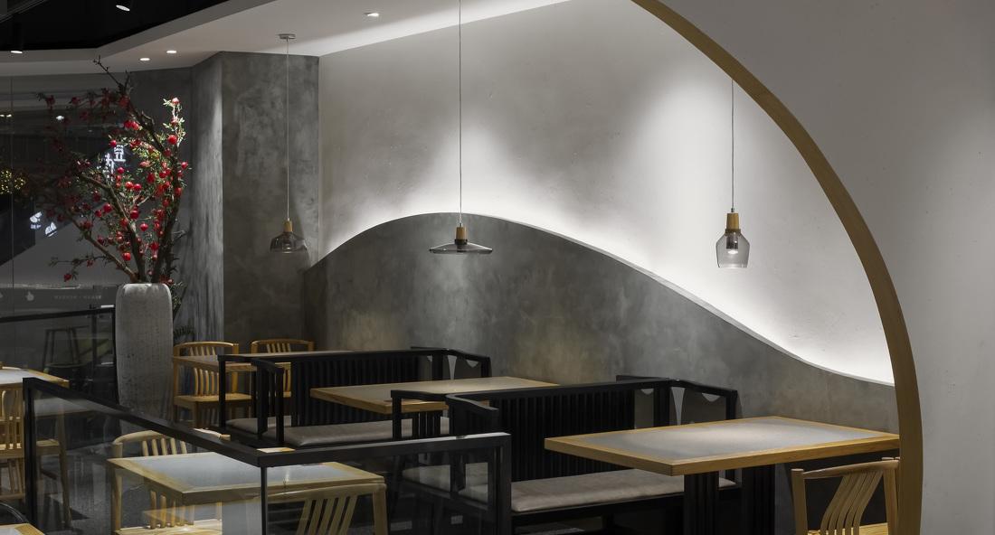 吉造空间设计·就餐区门头平面布置及结构分析-9