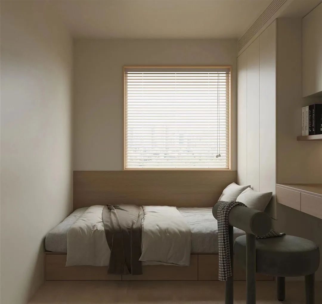 小卧室设计 · 榻榻米 VS 传统床,哪个更适合你?丨高灰别墅大宅设计-9