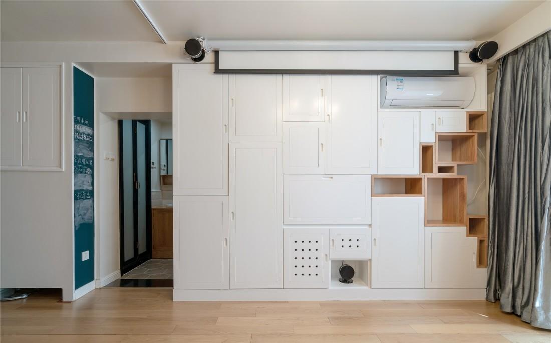 北京老红砖房变形记 | 小户型玩转多床家庭影院-41