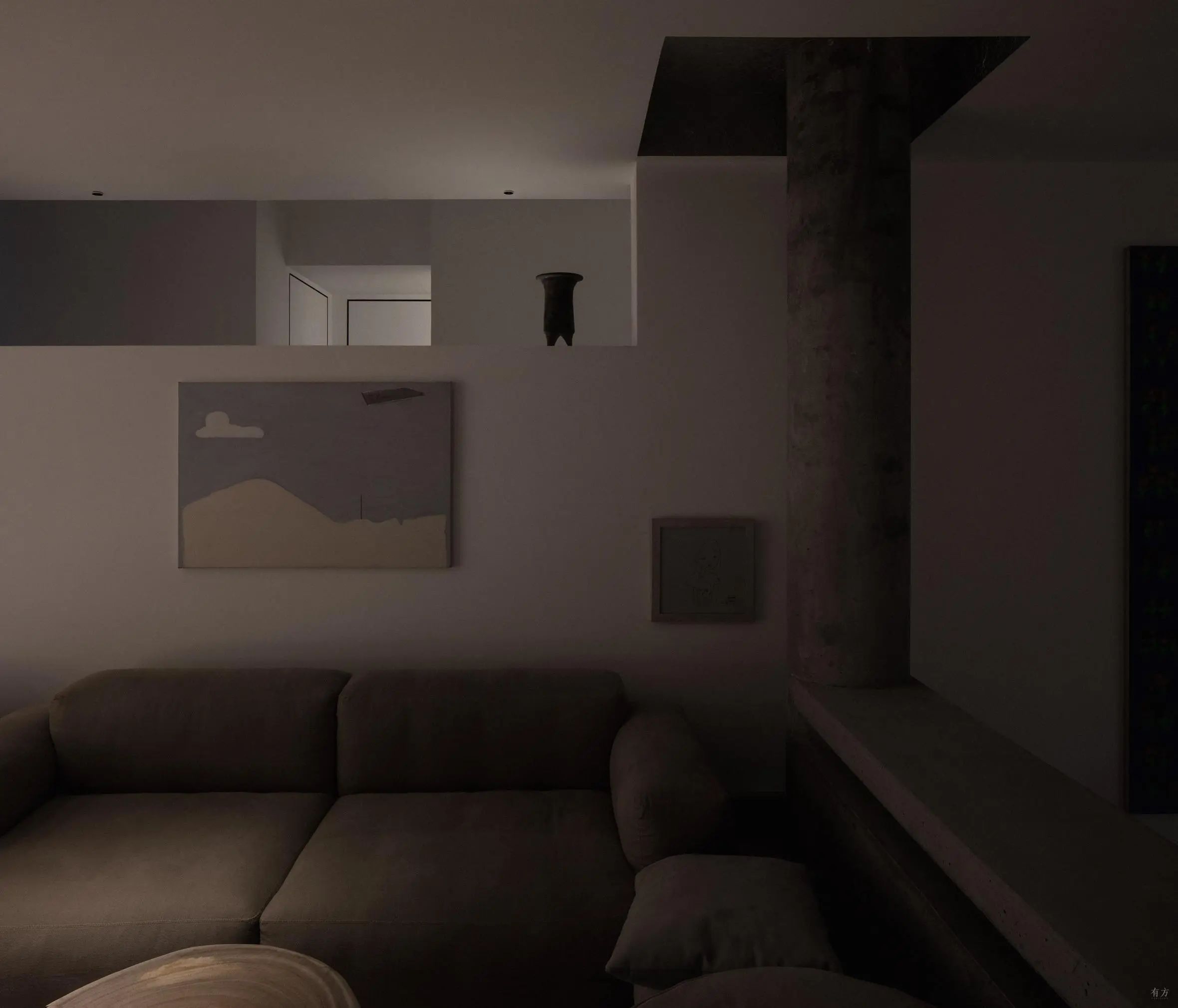 Villa M改造 山居画廊丨大屿建筑-34