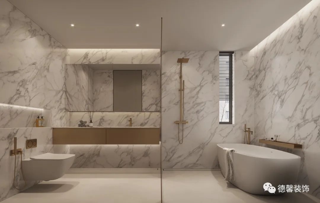 广州南沙 300㎡轻法式别墅设计丨中国广州丨德馨装饰-40