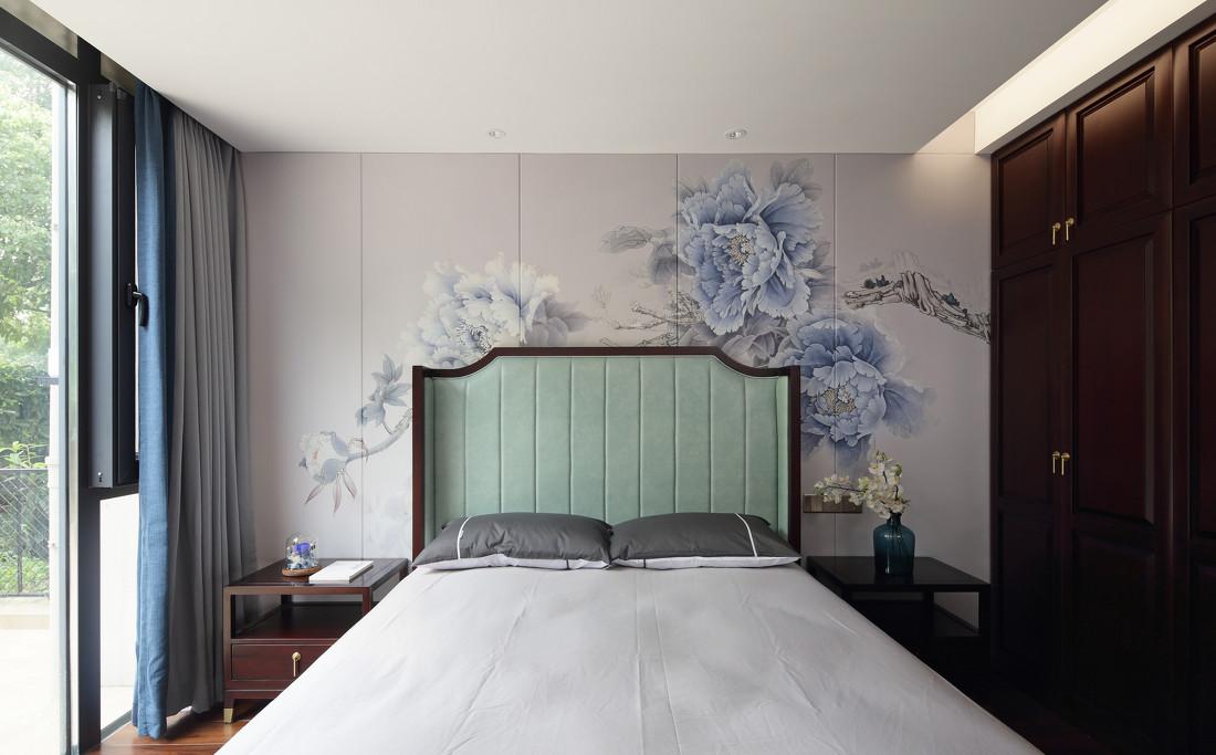 兆石设计丨平层恒宅 | 融合古典与时尚的中式空间-11