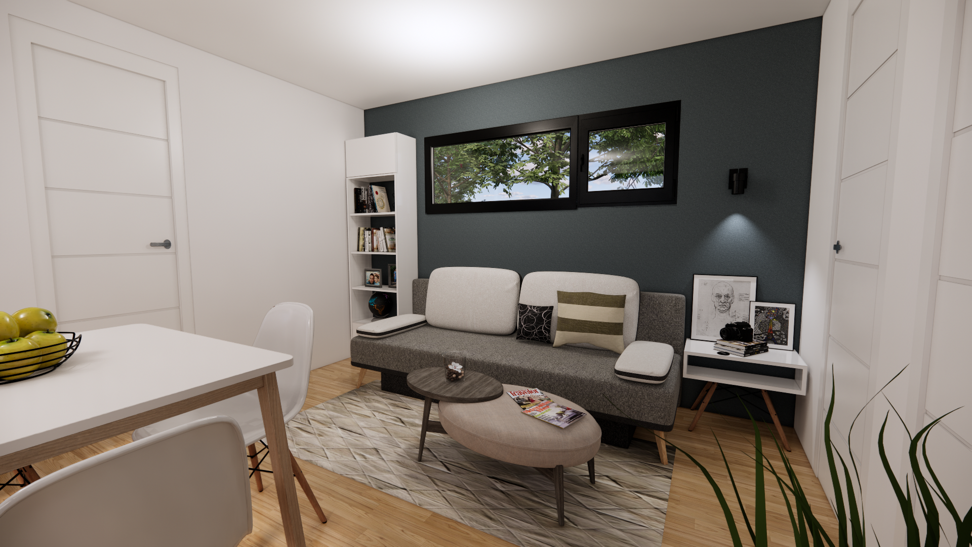 modern mobile home tiny house vacation house on 34m2-6