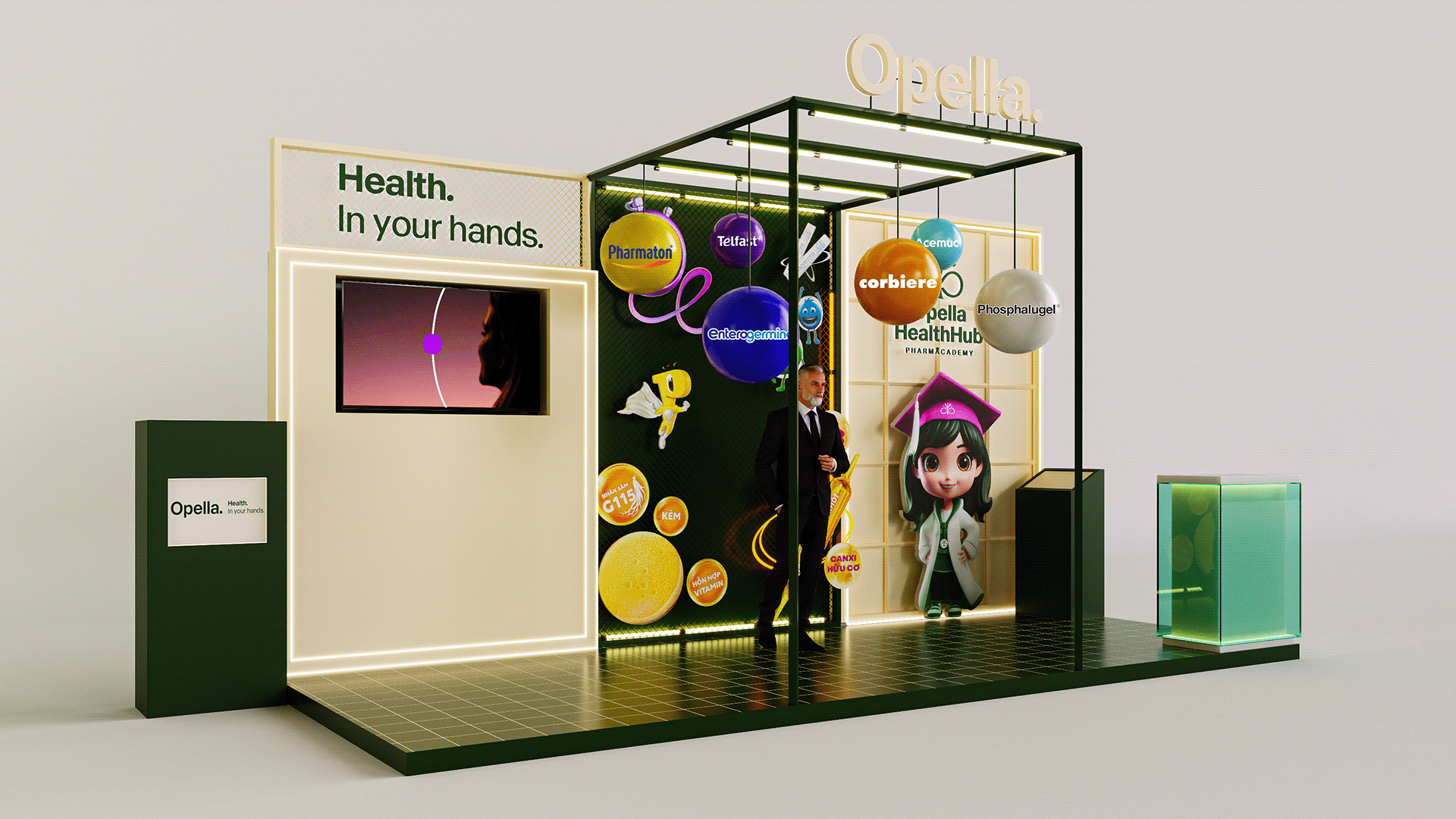 赛诺菲医药会议展位-3