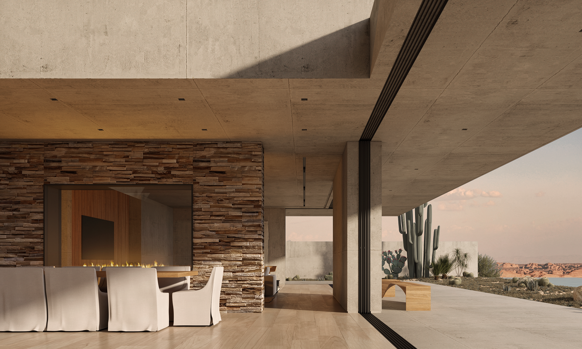 大海道别墅 | 现代简约风格打造舒适海景空间-16