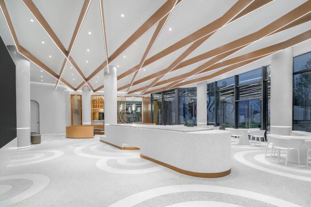 新都川音文创园咖啡厅 | 灵动涟漪，金色蜀锦-22